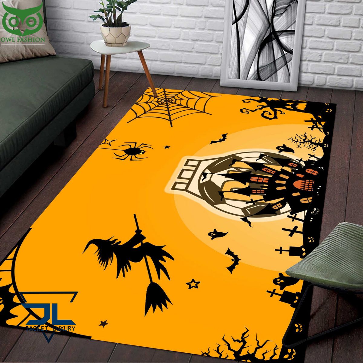 EFL Cambridge United F.C Halloween Carpet Rug - Adult & Kids T-Shirts, Sweatshirts & Hoodies apparel design preview 1