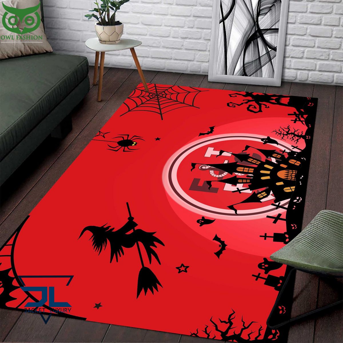 EFL Fleetwood Town F.C Halloween Carpet Rug - Adult & Kids T-Shirts, Sweatshirts & Hoodies apparel design preview 1