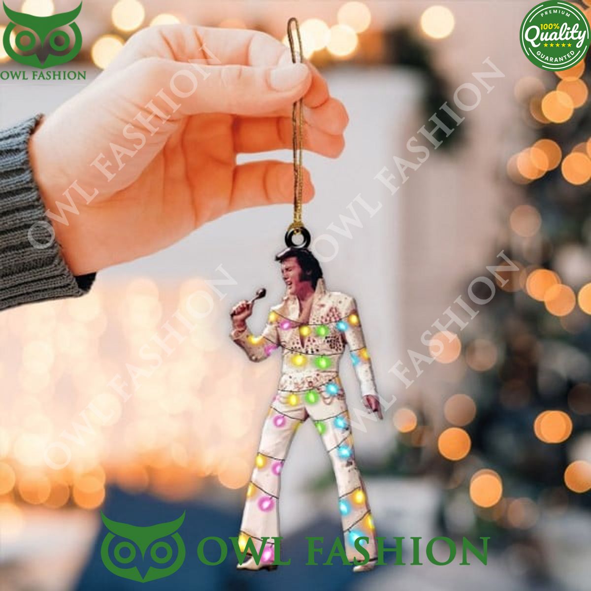 Elvis Presley Memories Plastic Ornament - Adult & Kids T-Shirts, Sweatshirts & Hoodies apparel design preview 1