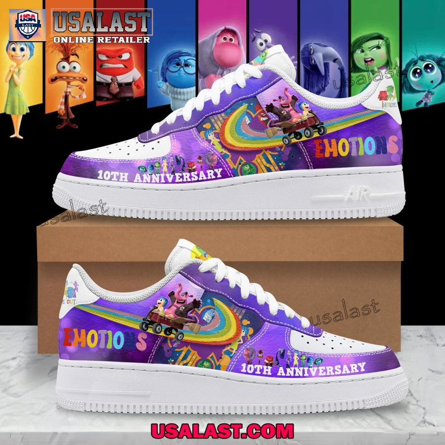 Emotions Inside Out 10th Anniversary Air Force Shoes - Adult & Kids T-Shirts, Sweatshirts & Hoodies apparel design preview 1