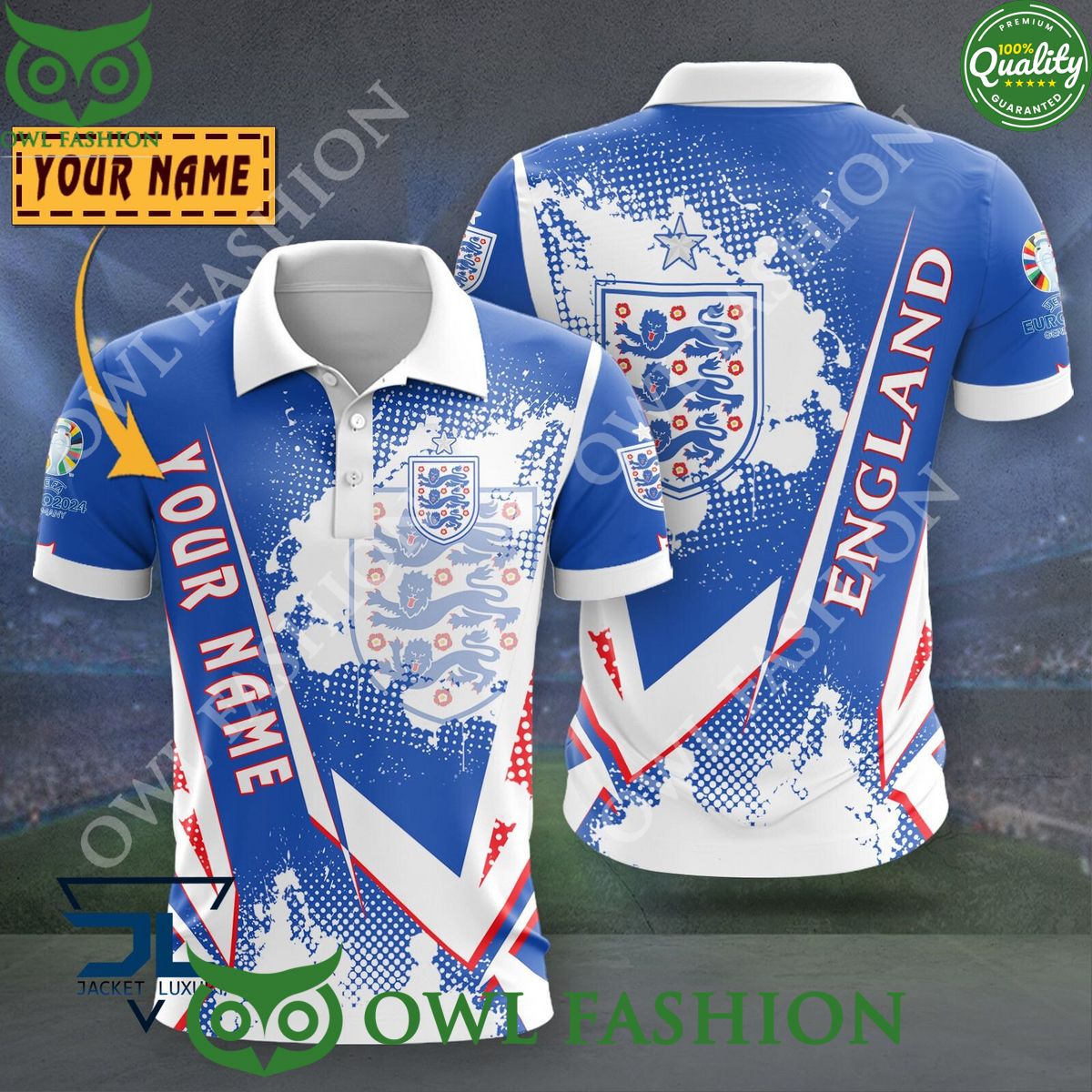 England Euro Cup 2024 Customized National Team 3D - Adult & Kids T-Shirts, Sweatshirts & Hoodies apparel design preview 1