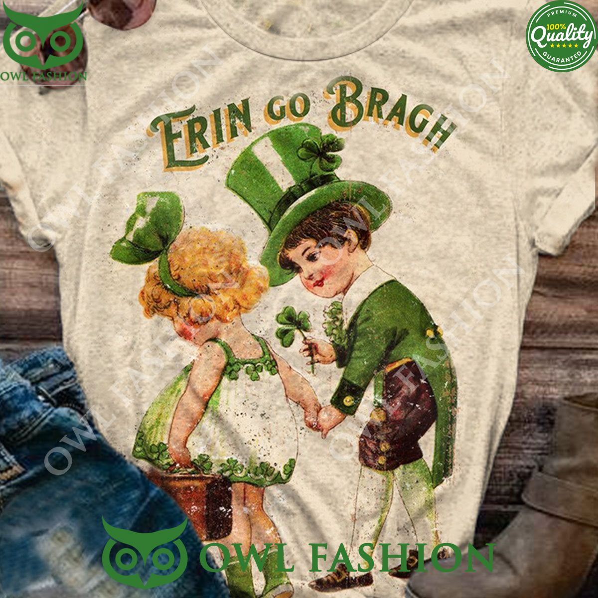 Erin Go Bragh Print St Patricks - Adult & Kids T-Shirts, Sweatshirts & Hoodies apparel design preview 1