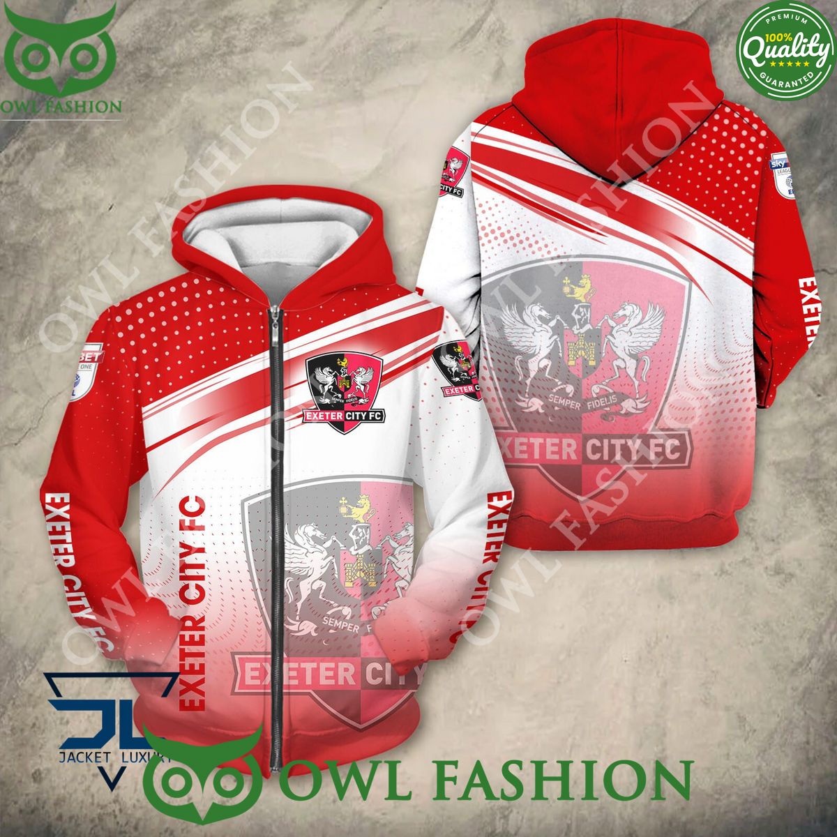 Exeter City EFL Champion 2024 - Adult & Kids T-Shirts, Sweatshirts & Hoodies apparel design preview 1