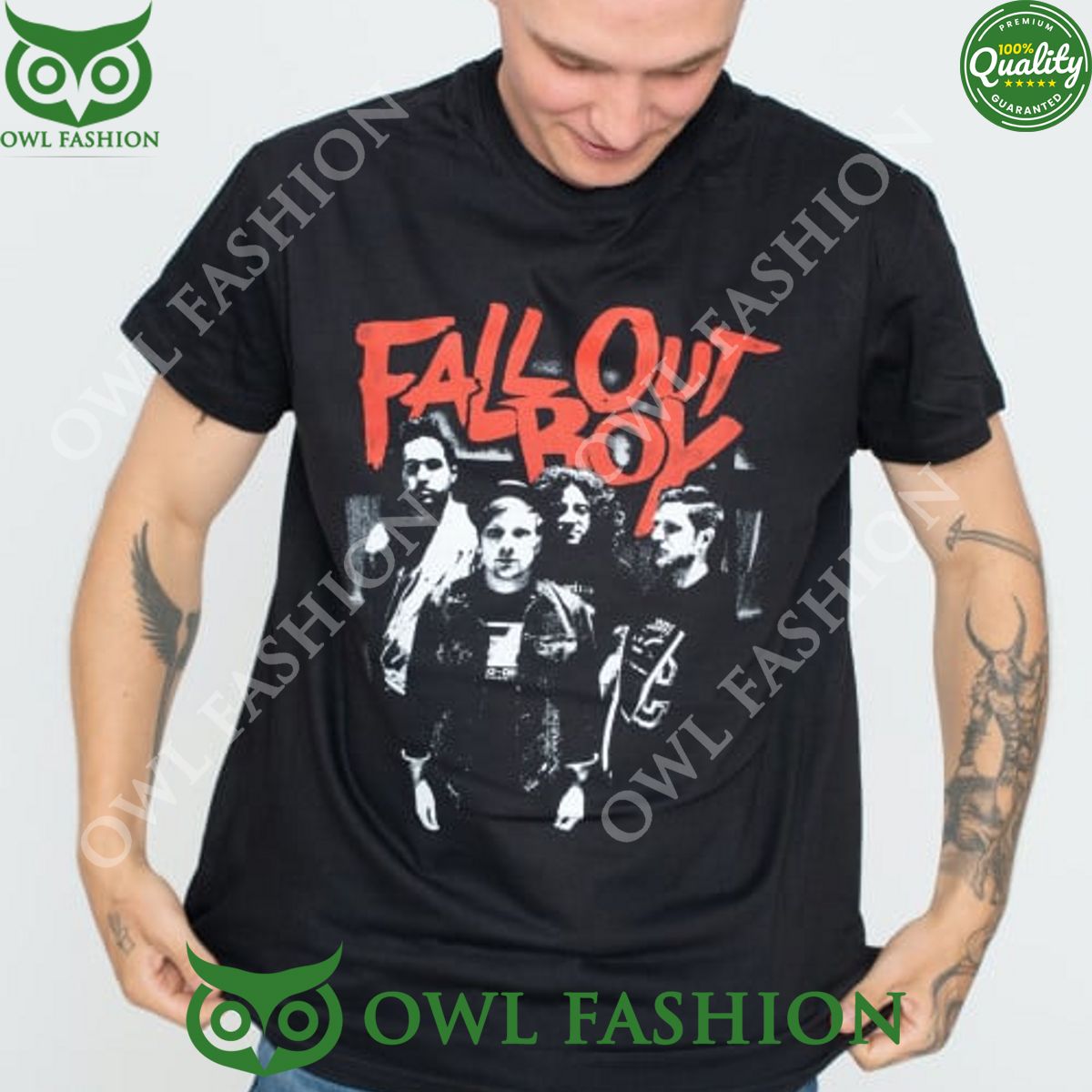 Fall Out Boy Punk Scratch - Adult & Kids T-Shirts, Sweatshirts & Hoodies apparel design preview 1