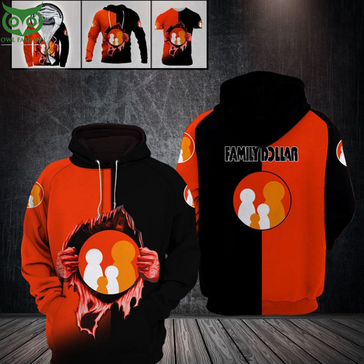 Family Dollar Halloween - Adult & Kids T-Shirts, Sweatshirts & Hoodies apparel design preview 1