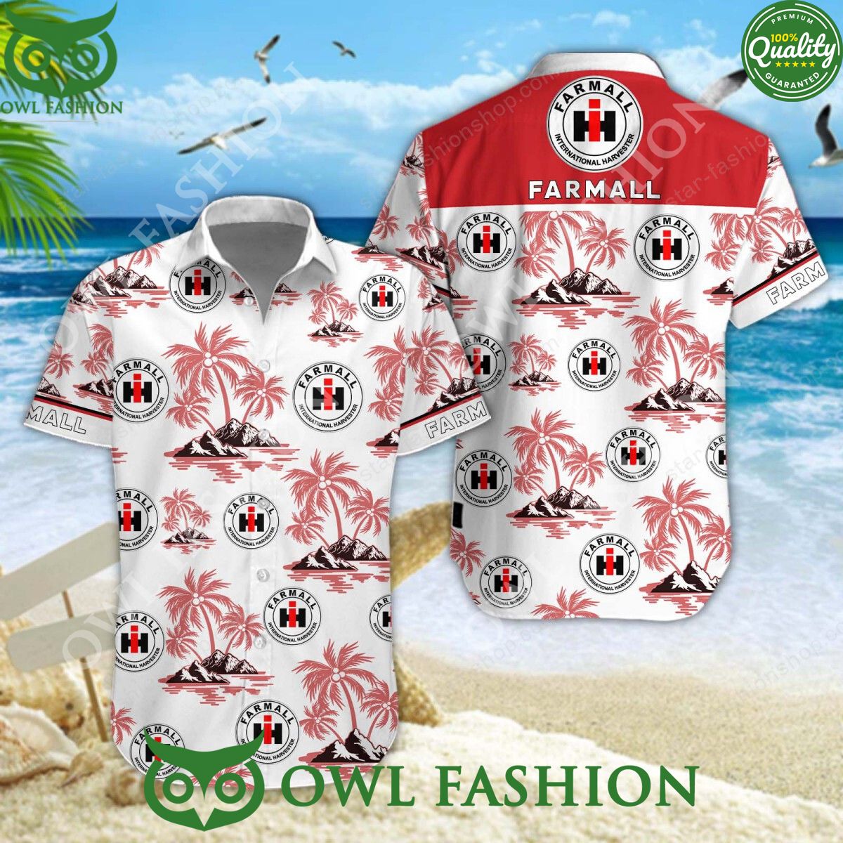 Farmall American truck and construction equipment - Adult & Kids T-Shirts, Sweatshirts & Hoodies apparel design preview 1