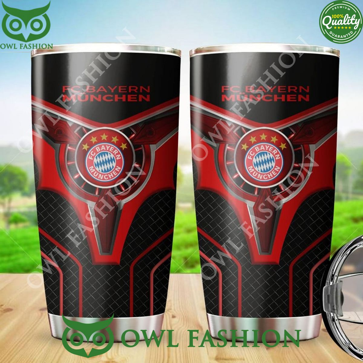 FC Bayern Munchen Robotic Pattern Football Tumbler - Adult & Kids T-Shirts, Sweatshirts & Hoodies apparel design preview 1