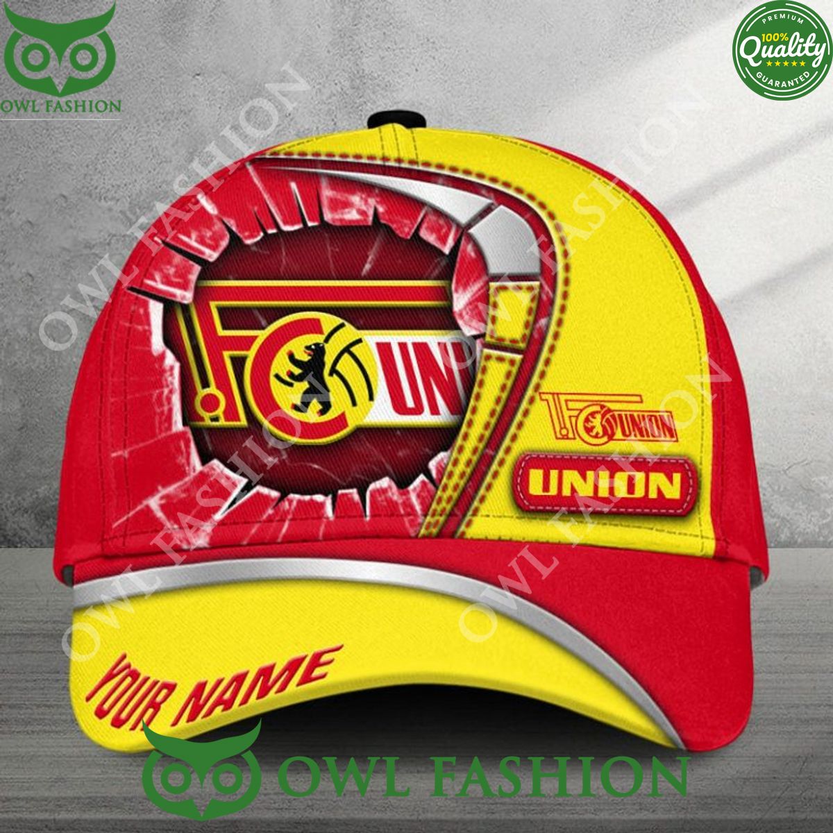 FC Union Berlin Individueller Name Neuer Stil Kappe - Adult & Kids T-Shirts, Sweatshirts & Hoodies apparel design preview 1