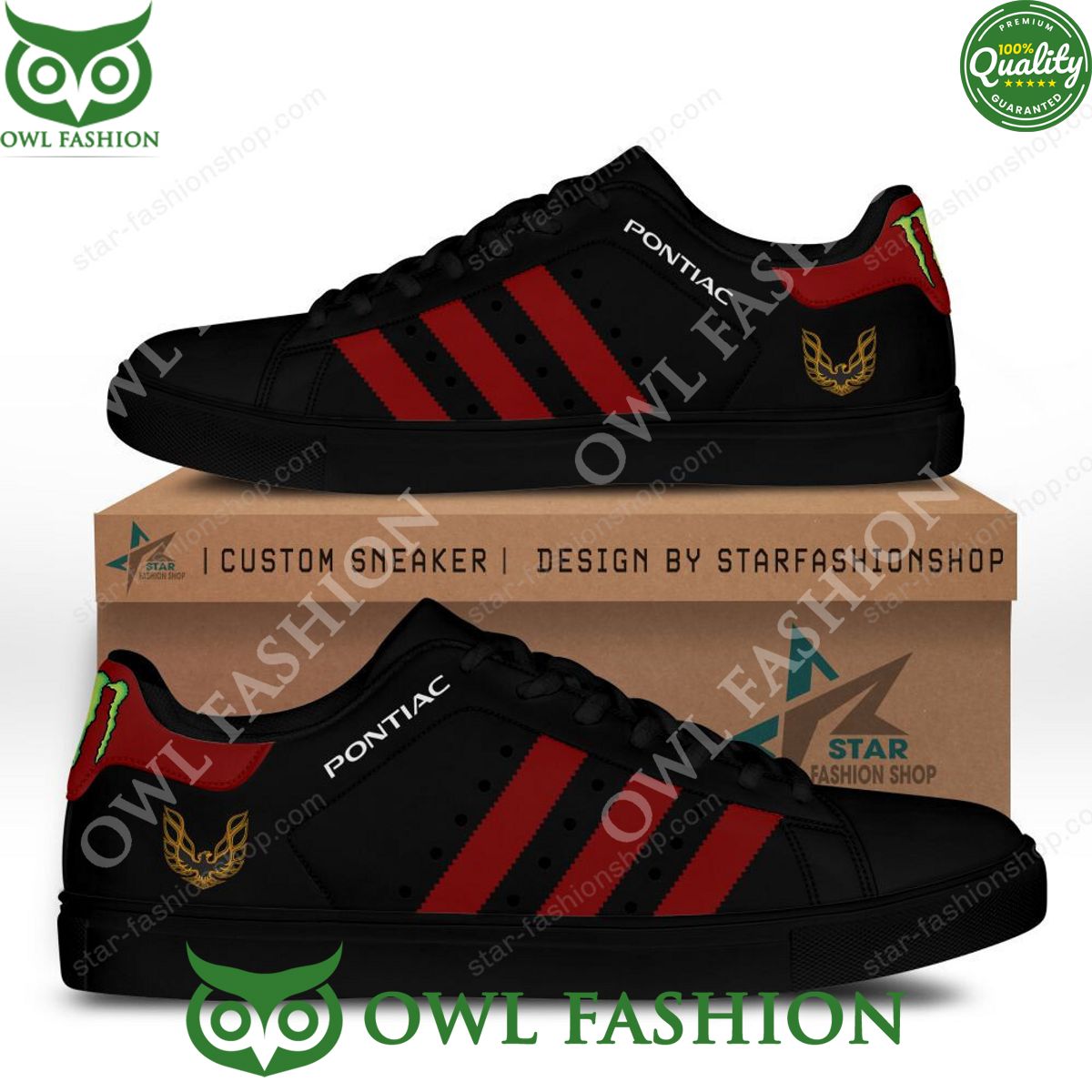 Firebird Pontiac Trending Car Brand 2024 Stan Smith - Adult & Kids T-Shirts, Sweatshirts & Hoodies apparel design preview 1