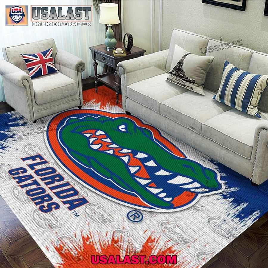 Florida Gators Basketball Rectangular Rug - Adult & Kids T-Shirts, Sweatshirts & Hoodies apparel design preview 1