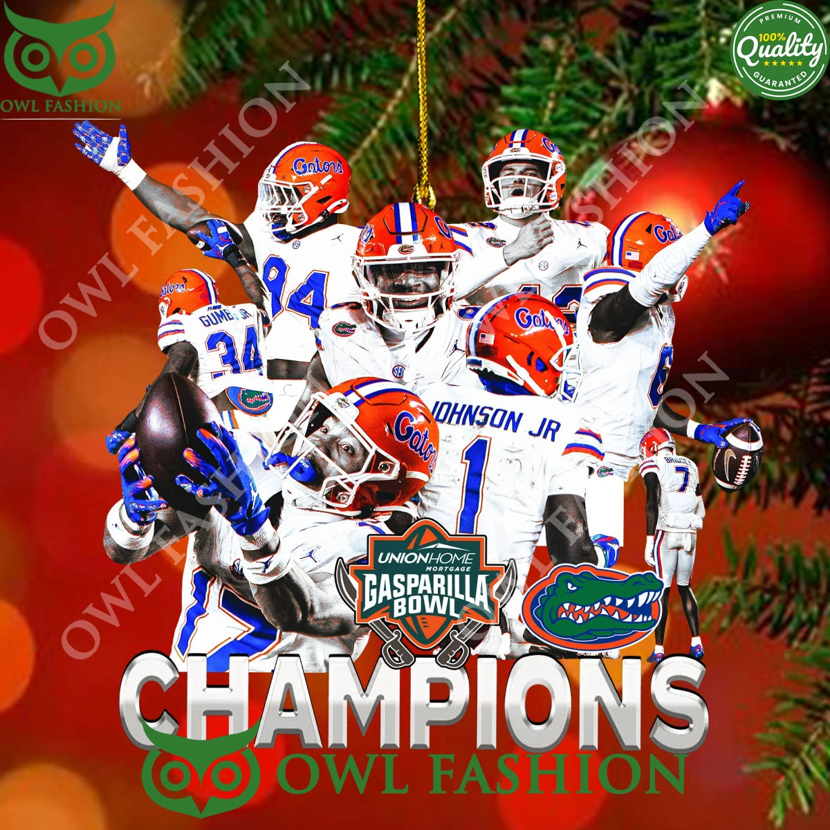 Florida Gators Gasparilla Bowl Union Home Champions - Adult & Kids T-Shirts, Sweatshirts & Hoodies apparel design preview 1
