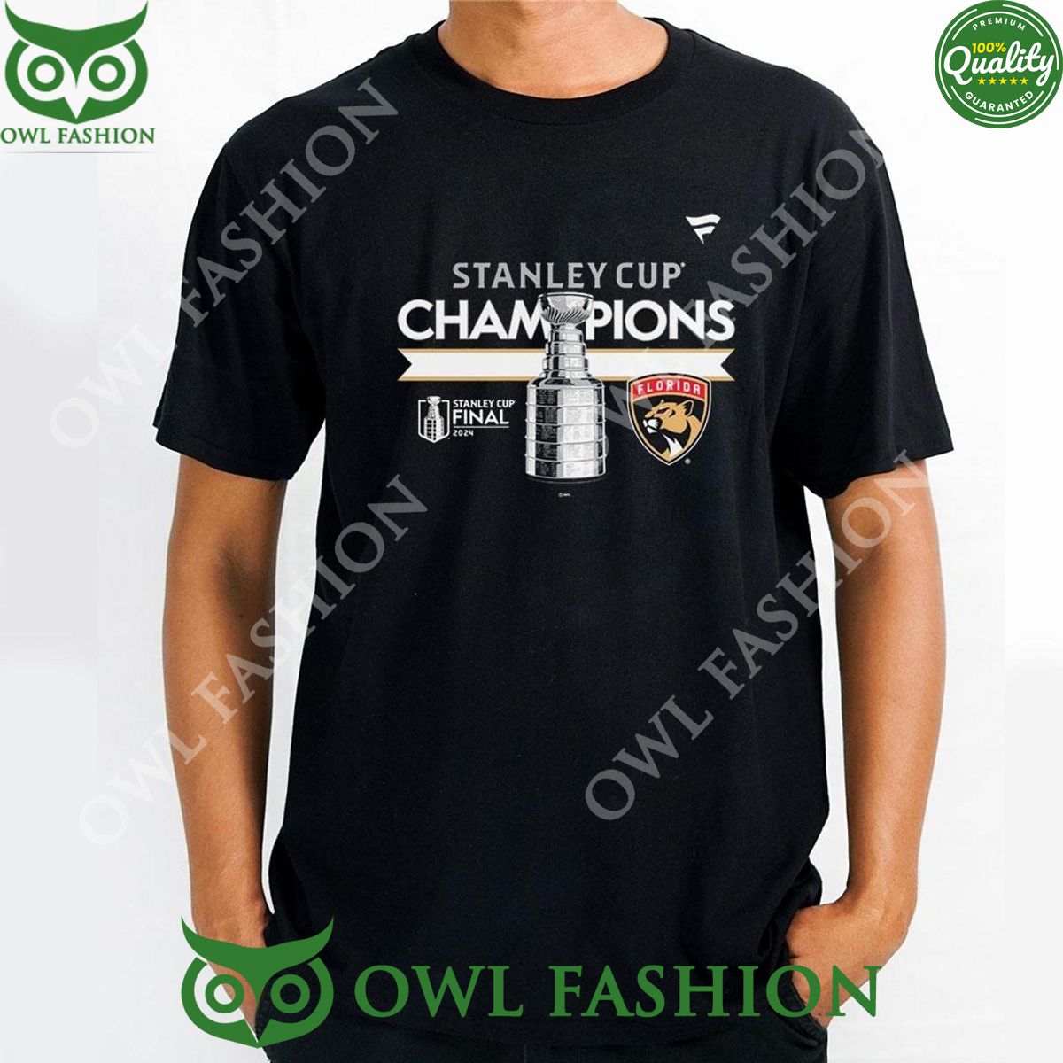 Florida Panthers Stanley Cup Champions Nhl 2024 - Adult & Kids T-Shirts, Sweatshirts & Hoodies apparel design preview 1