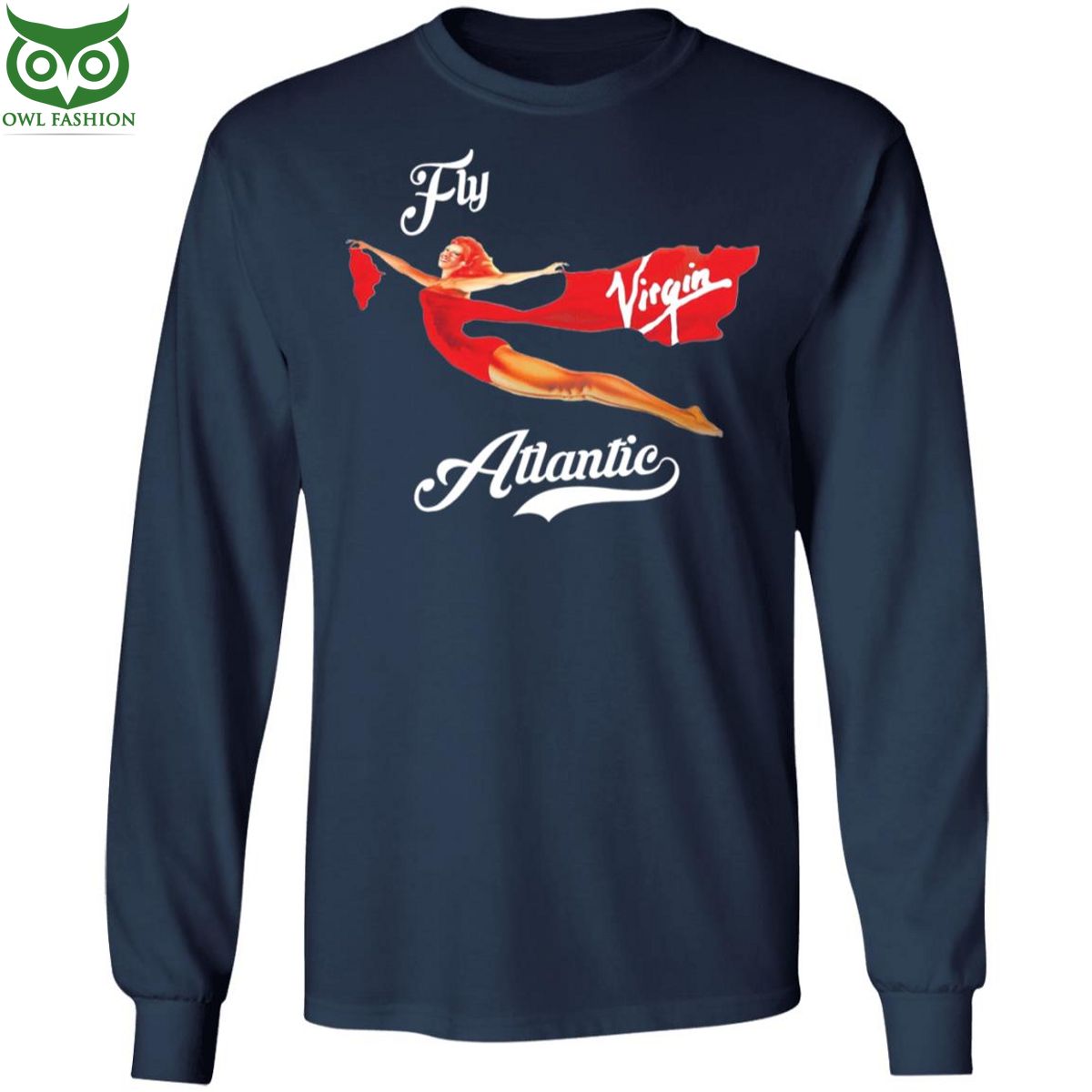 Fly atlantic virgin Princess Diana - Adult & Kids T-Shirts, Sweatshirts & Hoodies apparel design preview 1