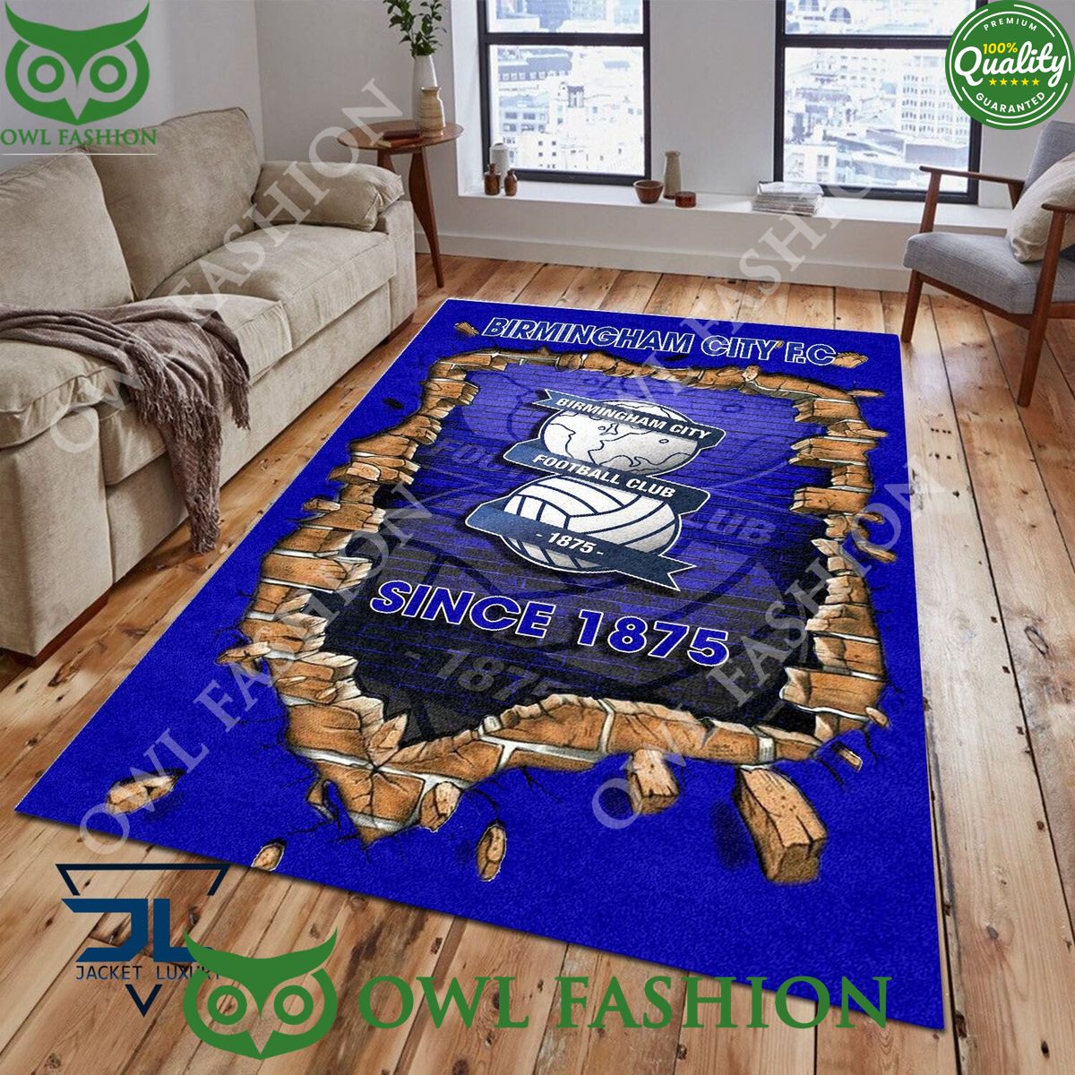 Football Birmingham City F.C 1792 EPL Living Room Rug - Adult & Kids T-Shirts, Sweatshirts & Hoodies apparel design preview 1