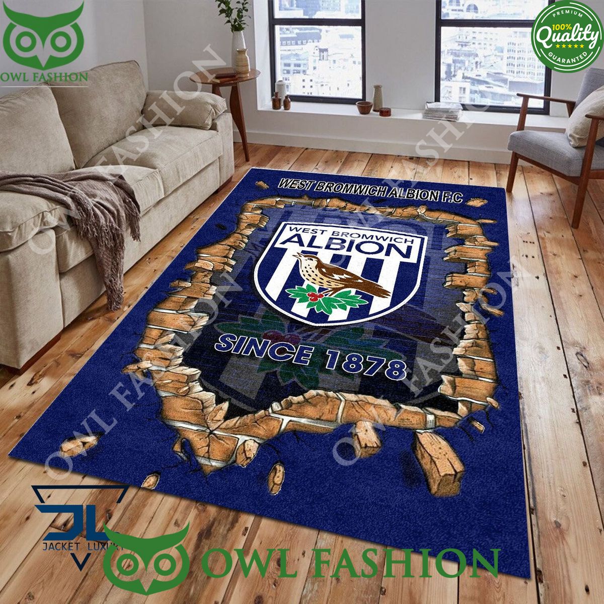 Football West Bromwich Albion F.C 1817 EPL Living - Adult & Kids T-Shirts, Sweatshirts & Hoodies apparel design preview 1