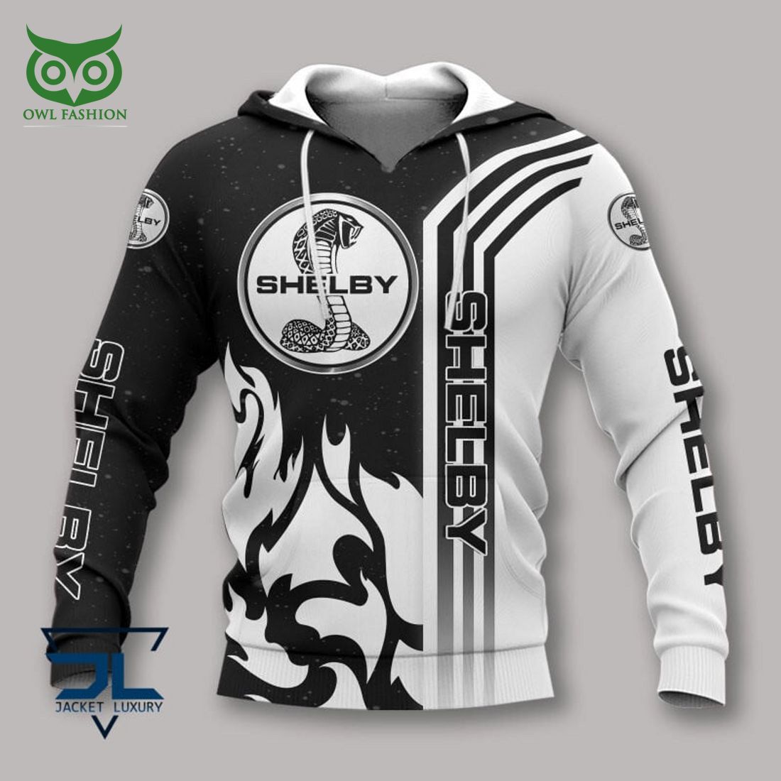 Ford Shelby Motor Car 3D Polo - Adult & Kids T-Shirts, Sweatshirts & Hoodies apparel design preview 1