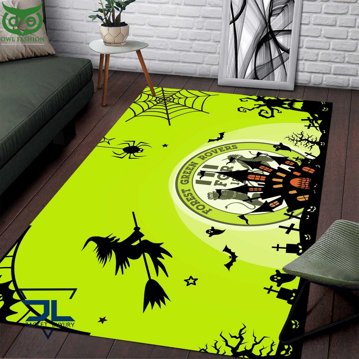 Forest Green EFL Halloween Carpet Rug - Adult & Kids T-Shirts, Sweatshirts & Hoodies apparel design preview 1
