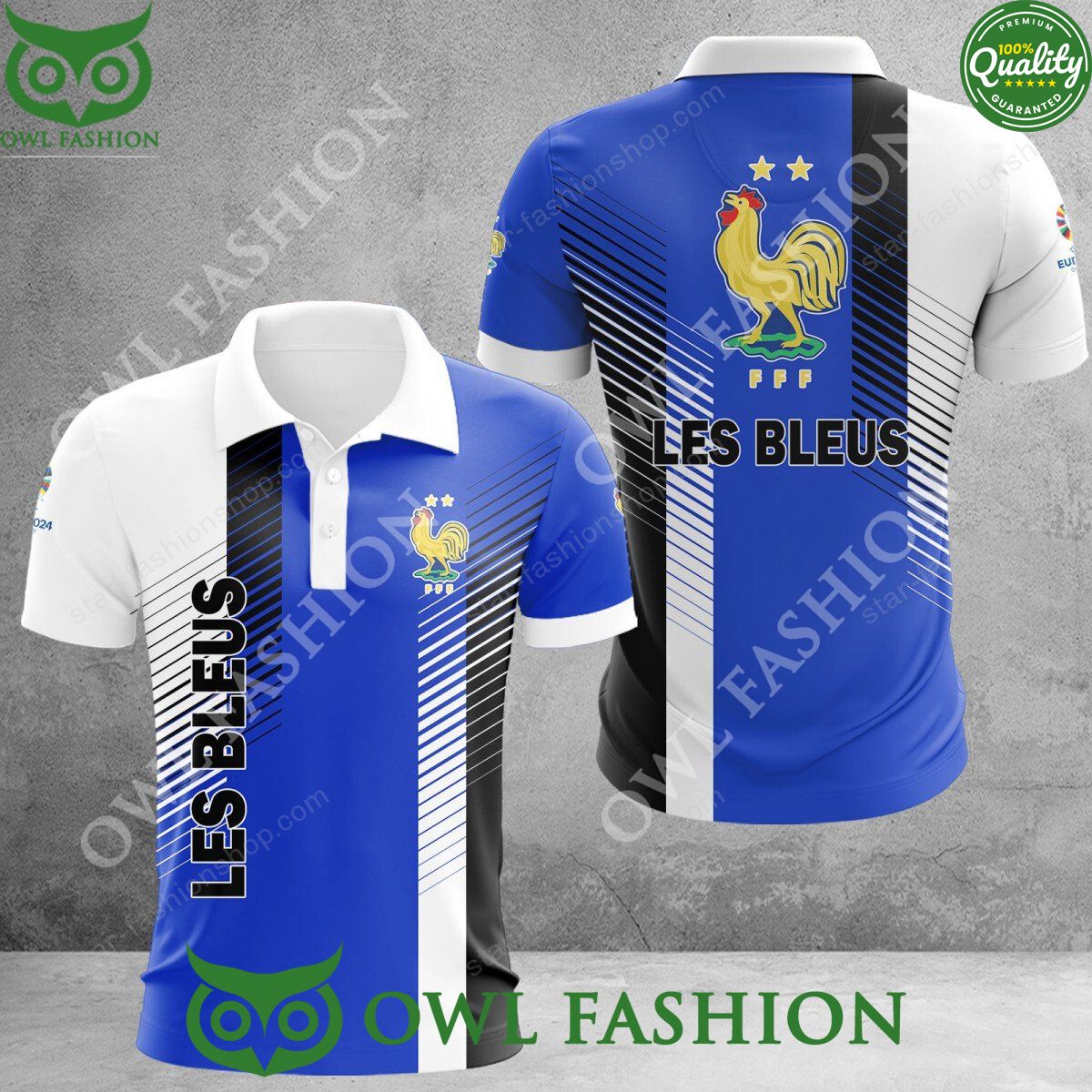 France Euro Équipe de football National Team Polo - Adult & Kids T-Shirts, Sweatshirts & Hoodies apparel design preview 1