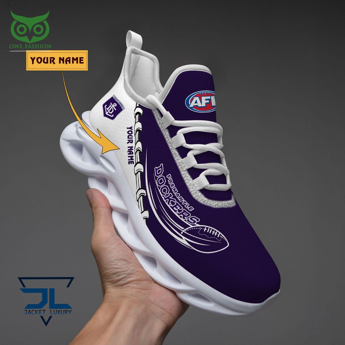 Fremantle Football Club AFL Personalized Max Soul - Adult & Kids T-Shirts, Sweatshirts & Hoodies apparel design preview 1