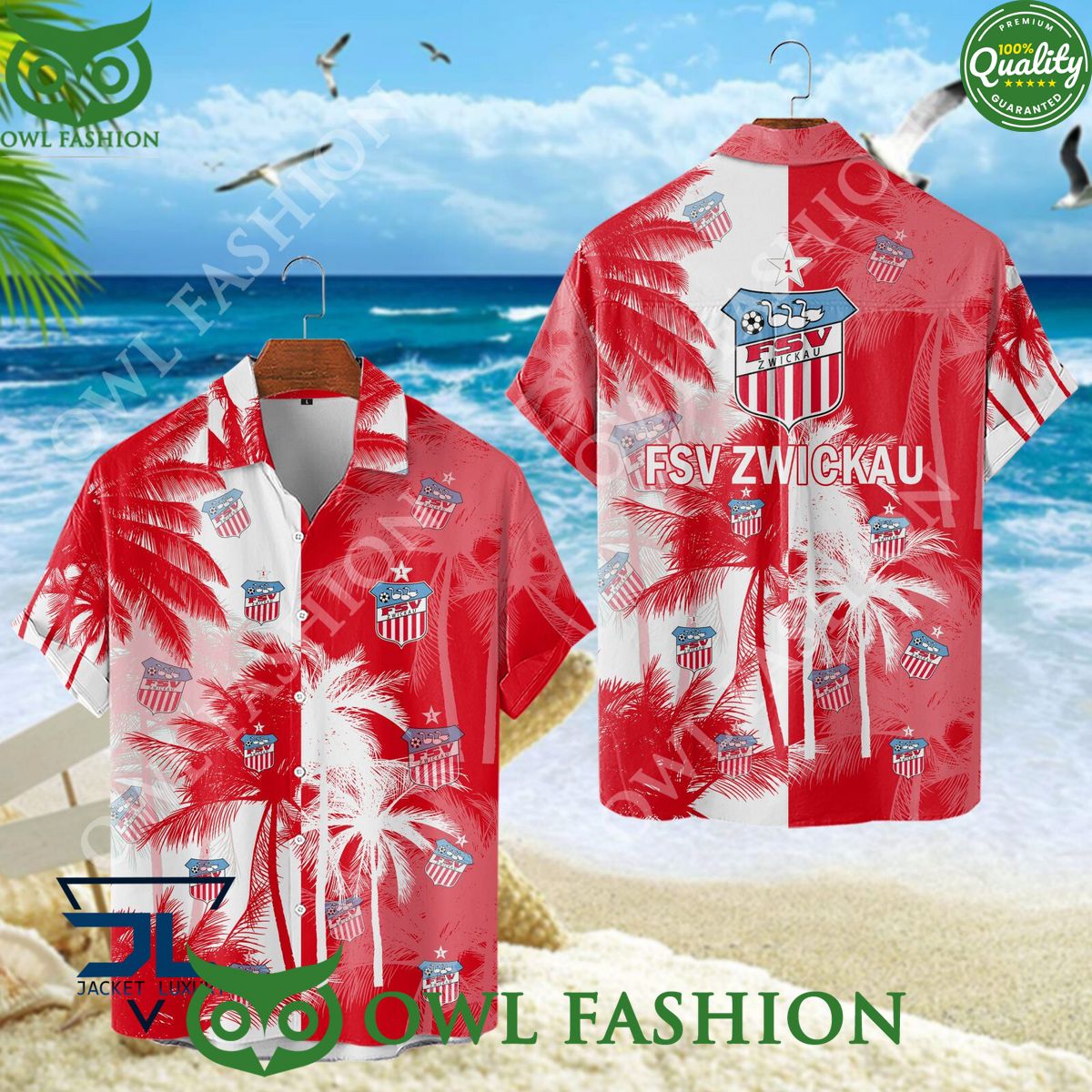 FSV Zwickau German professional football club Coconut - Adult & Kids T-Shirts, Sweatshirts & Hoodies apparel design preview 1