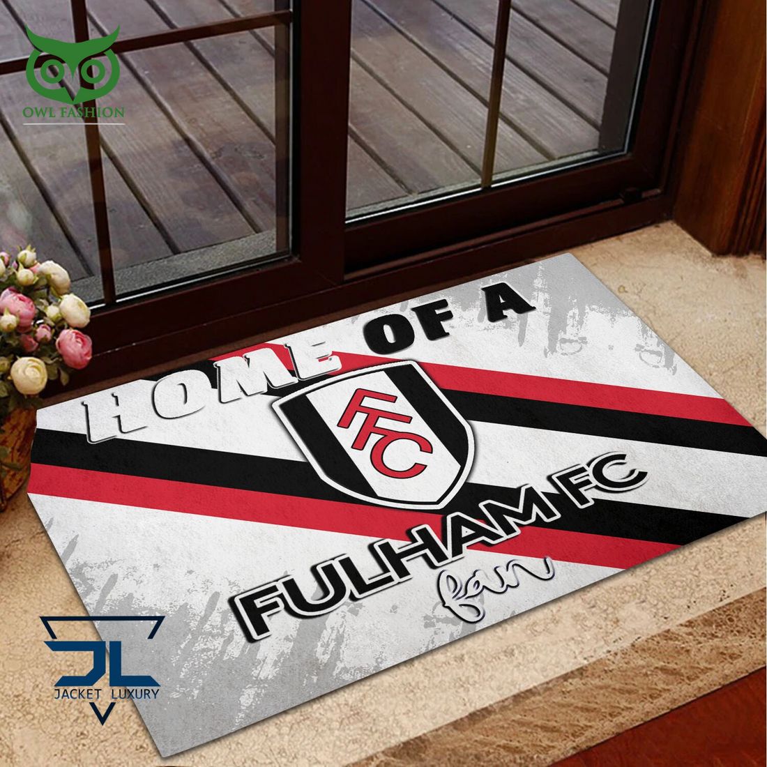 Fulham Premier League Custom Doormat - Adult & Kids T-Shirts, Sweatshirts & Hoodies apparel design preview 1