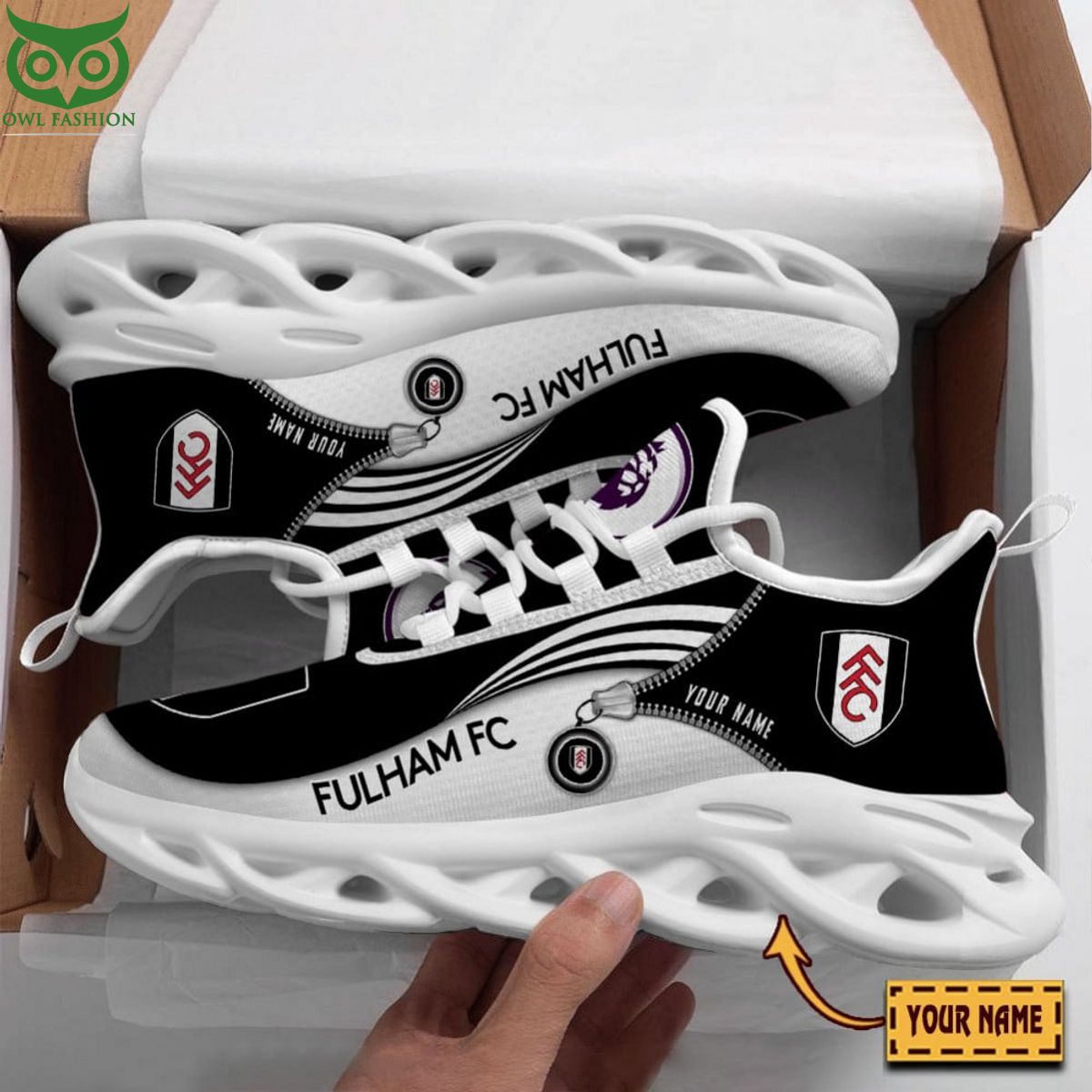 Fulham Premiership Team Max Soul - Adult & Kids T-Shirts, Sweatshirts & Hoodies apparel design preview 1