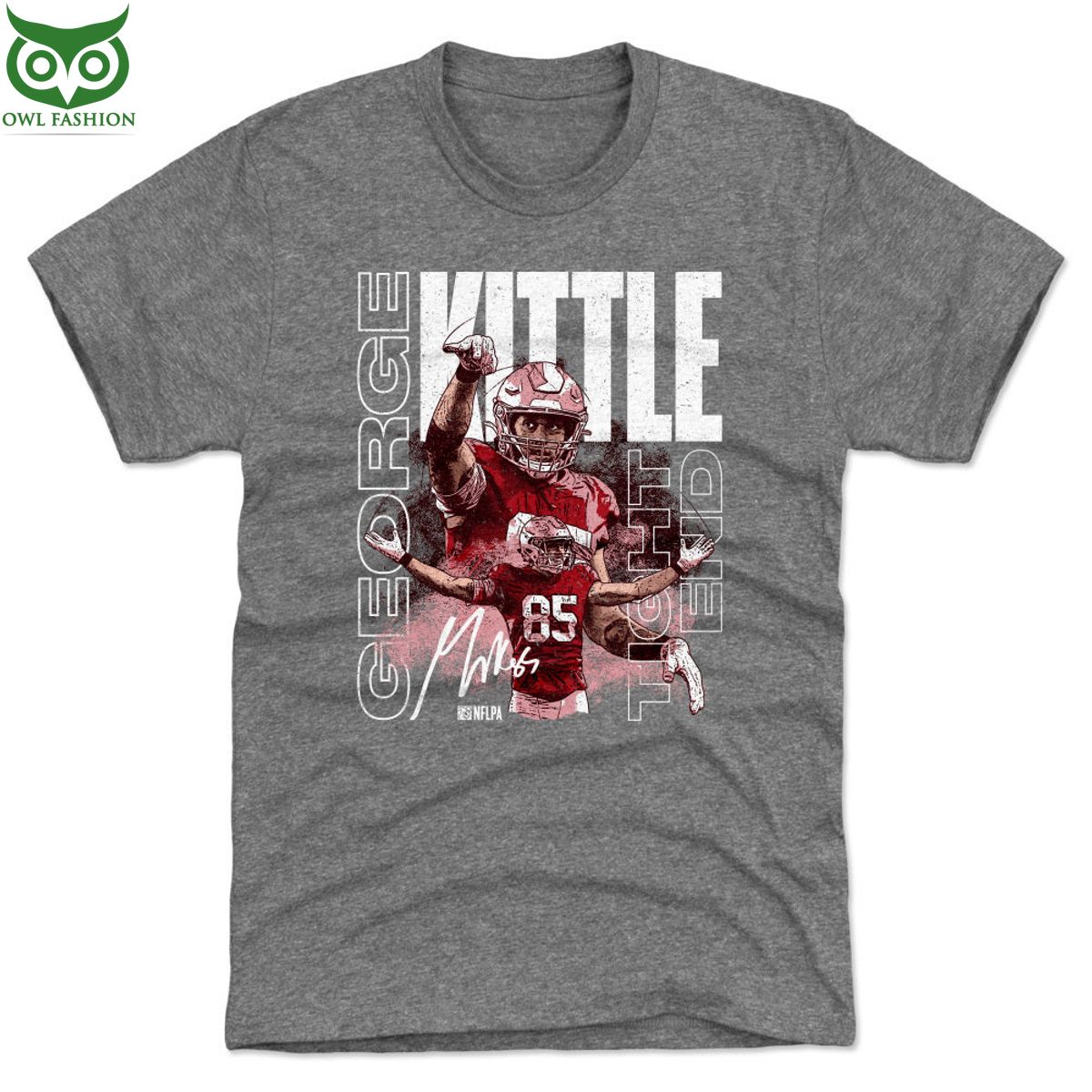 George Kittle Tight End - Adult & Kids T-Shirts, Sweatshirts & Hoodies apparel design preview 1