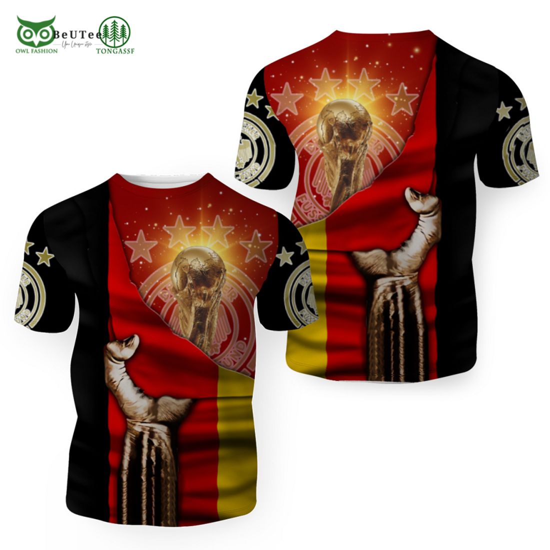 Germany national soccer team qatar world cup 2022 - Adult & Kids T-Shirts, Sweatshirts & Hoodies apparel design preview 1
