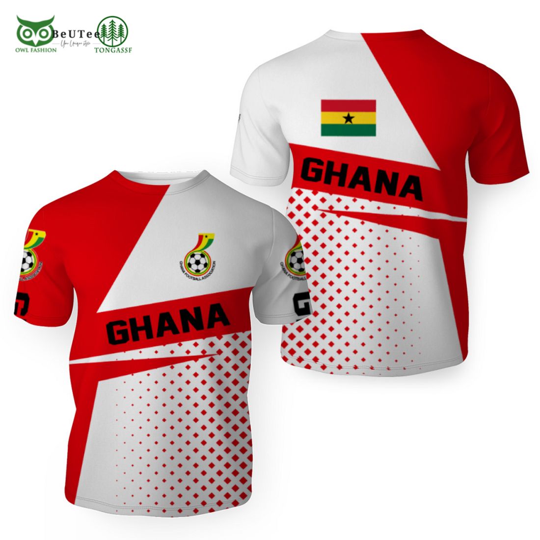Ghana national soccer sports team qatar world cup - Adult & Kids T-Shirts, Sweatshirts & Hoodies apparel design preview 1