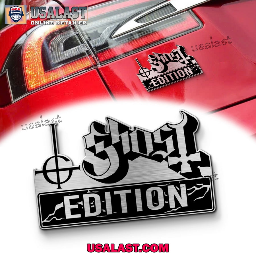 Ghost Rock Band Edition 3D Engraved Car Name Emblem - Adult & Kids T-Shirts, Sweatshirts & Hoodies apparel design preview 1