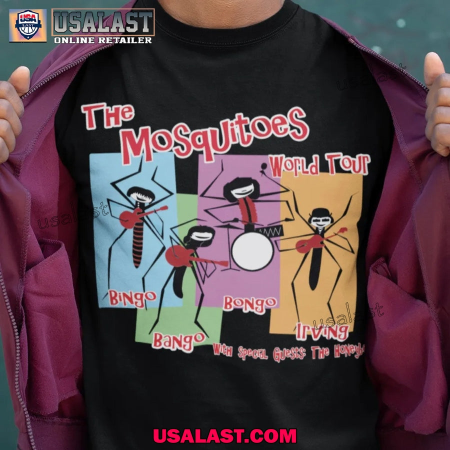 Gilligan's island Mosquitoes Band World Tour - Adult & Kids T-Shirts, Sweatshirts & Hoodies apparel design preview 1
