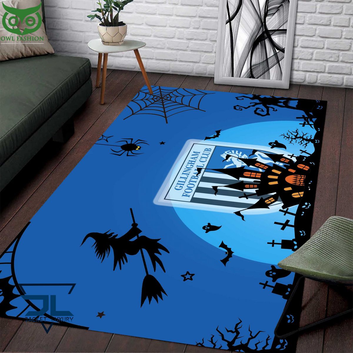 Gillingham EFL Halloween Carpet Rug - Adult & Kids T-Shirts, Sweatshirts & Hoodies apparel design preview 1