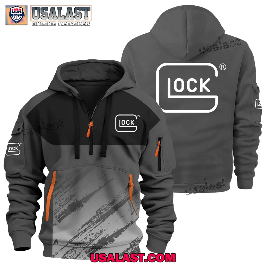 Glock Gun Brand Heavy Zip - Adult & Kids T-Shirts, Sweatshirts & Hoodies apparel design preview 1