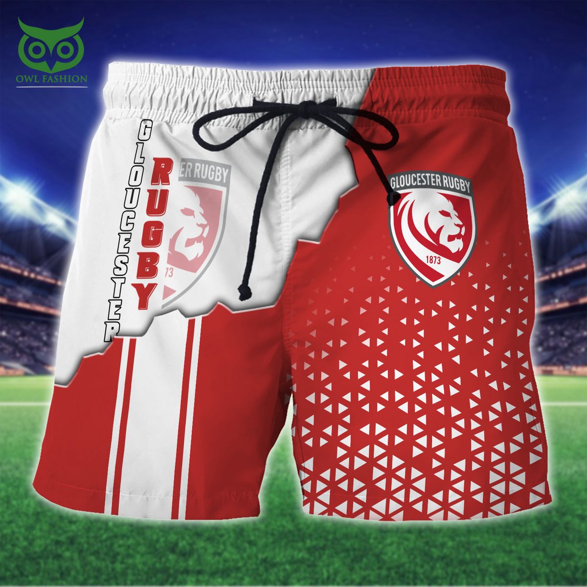 Gloucester Rugby Football Team Short - Adult & Kids T-Shirts, Sweatshirts & Hoodies apparel design preview 1