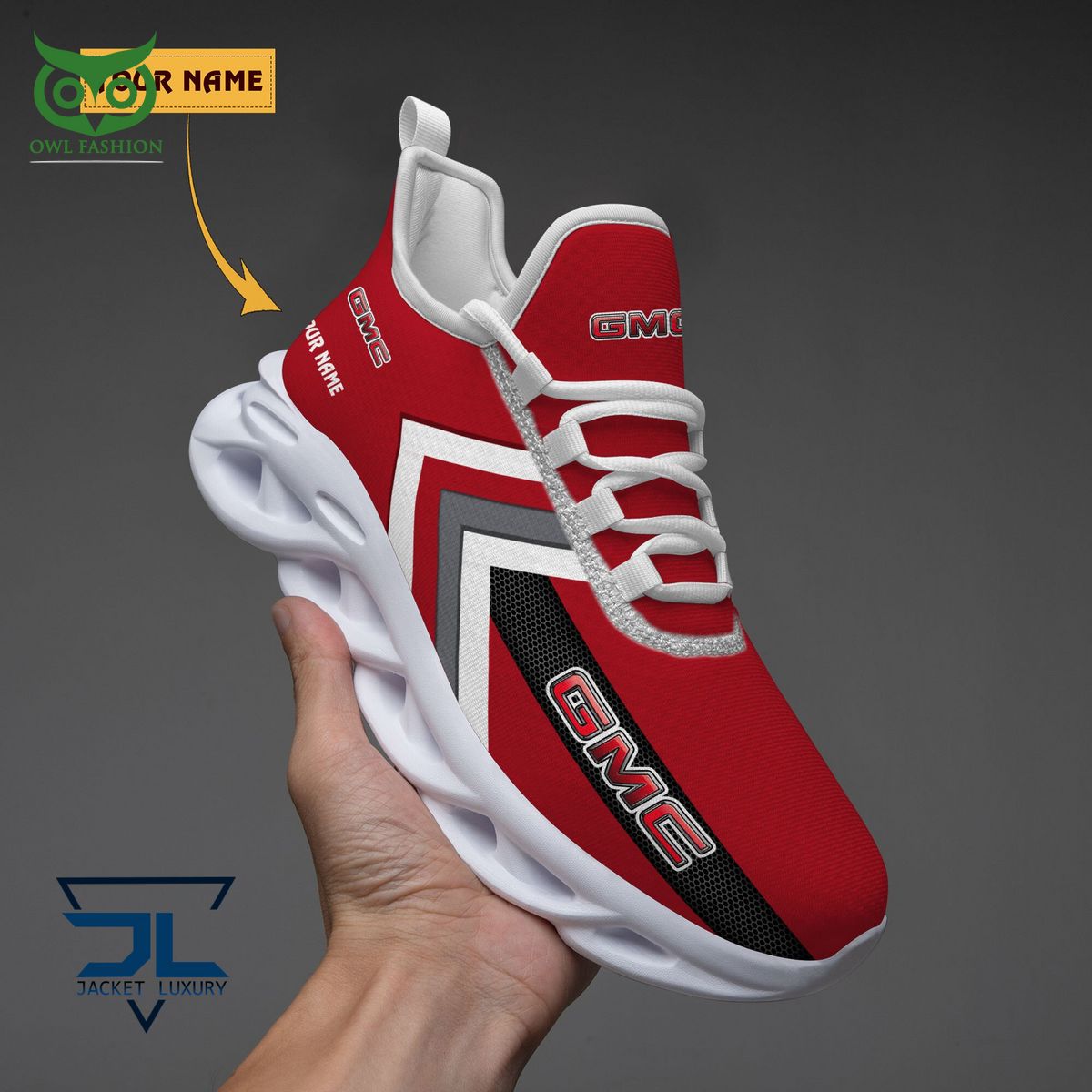 GMC Car Brand Logo Customized Max Soul Shoes - Adult & Kids T-Shirts, Sweatshirts & Hoodies apparel design preview 1