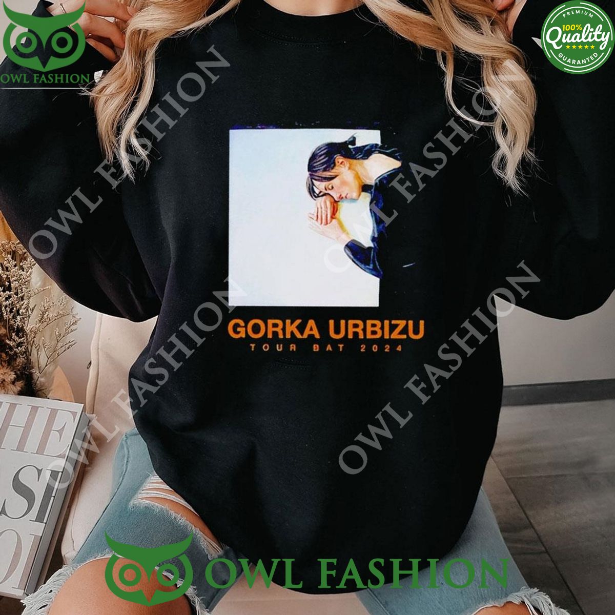 Gorka Urbizu Tour Bat 2024 Shows 2D - Adult & Kids T-Shirts, Sweatshirts & Hoodies apparel design preview 1