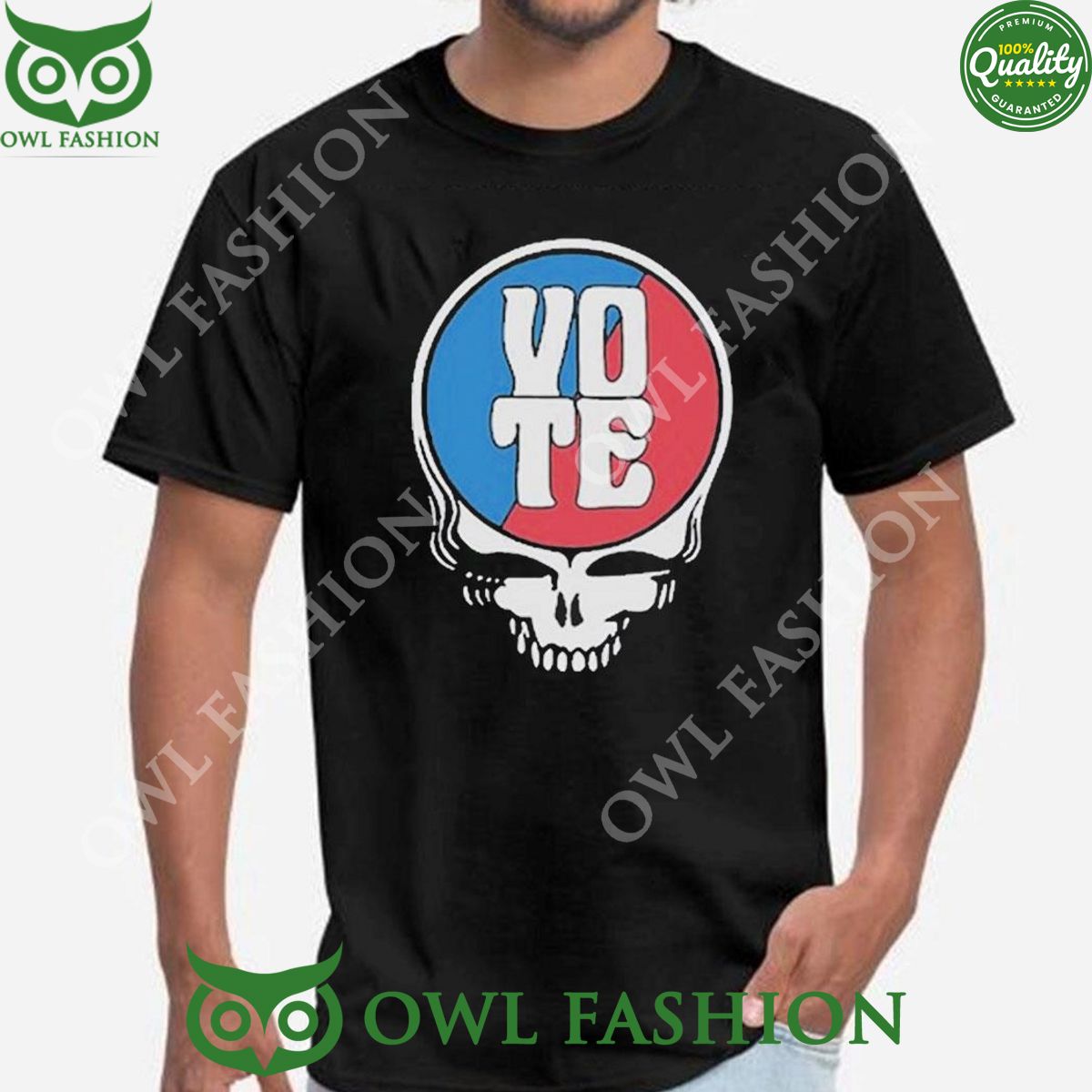 Grateful Dead Vote 2024 Limited - Adult & Kids T-Shirts, Sweatshirts & Hoodies apparel design preview 1