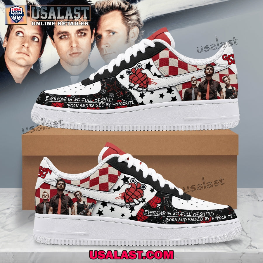 Green Day Jesus of Suburbia Lyrics Air Force Shoes - Adult & Kids T-Shirts, Sweatshirts & Hoodies apparel design preview 1