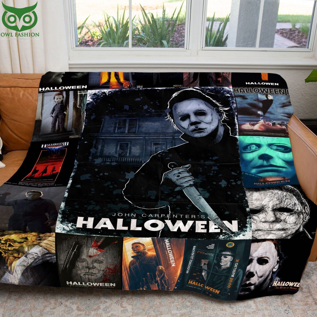 Halloween Horror Movie Character Blanket For Lover - Adult & Kids T-Shirts, Sweatshirts & Hoodies apparel design preview 1