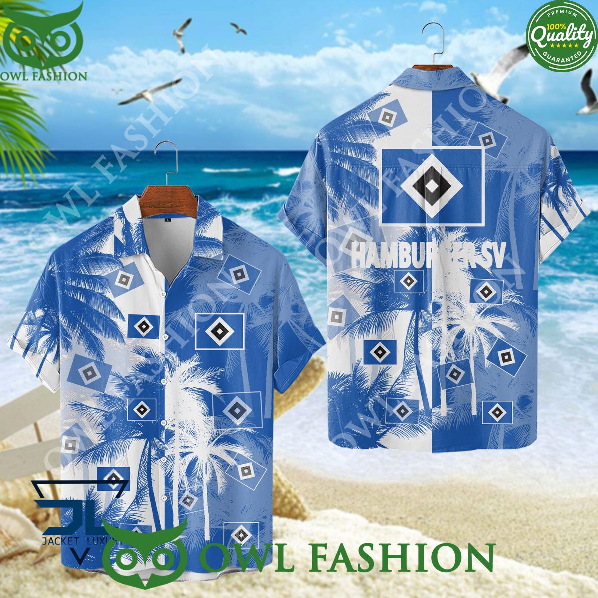 Hamburger SV Coconut Island Bundesliga Championship - Adult & Kids T-Shirts, Sweatshirts & Hoodies apparel design preview 1