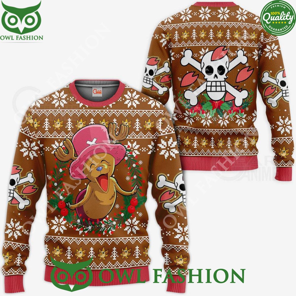 Happy Chopper Ugly Christmas Sweater Jumper Xmas Gift - Adult & Kids T-Shirts, Sweatshirts & Hoodies apparel design preview 1
