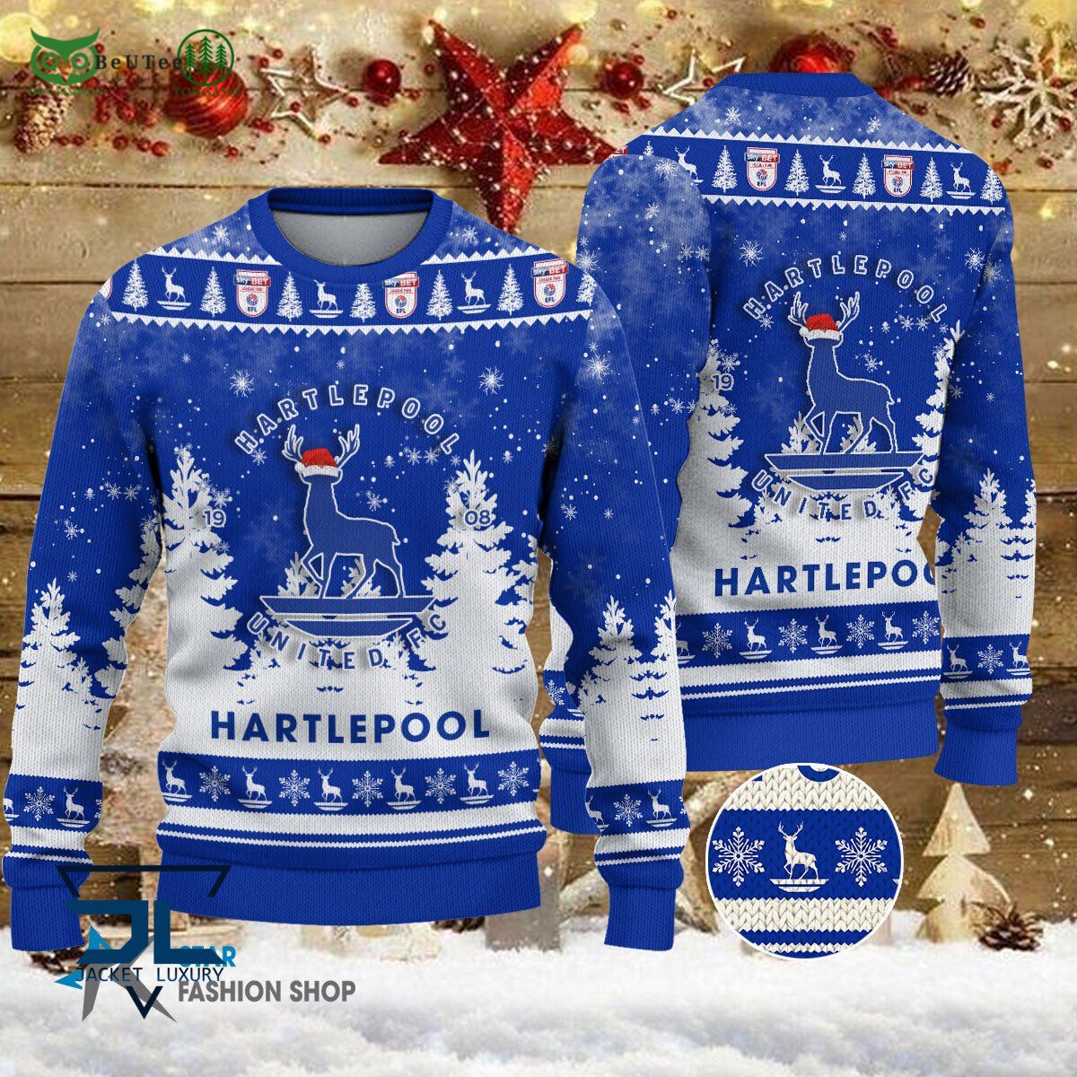 Hartlepool United EFL English Football League Premium - Adult & Kids T-Shirts, Sweatshirts & Hoodies apparel design preview 1