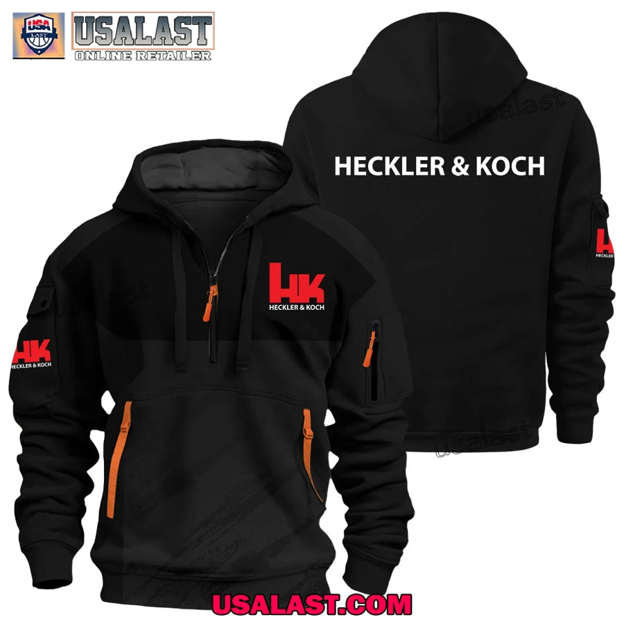 Heckler Koch Gun Brand Heavy Zip - Adult & Kids T-Shirts, Sweatshirts & Hoodies apparel design preview 1