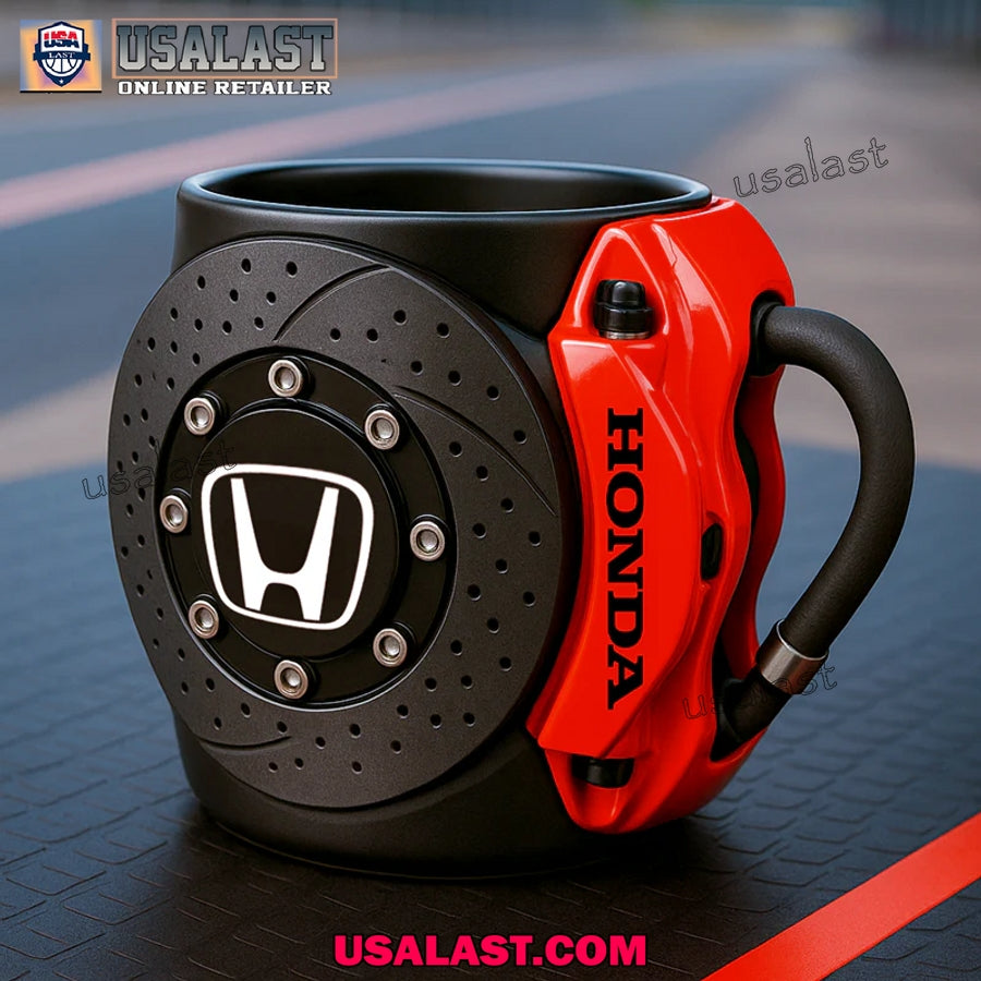 Honda Car Logo Brake Caliper Mug - Adult & Kids T-Shirts, Sweatshirts & Hoodies apparel design preview 1