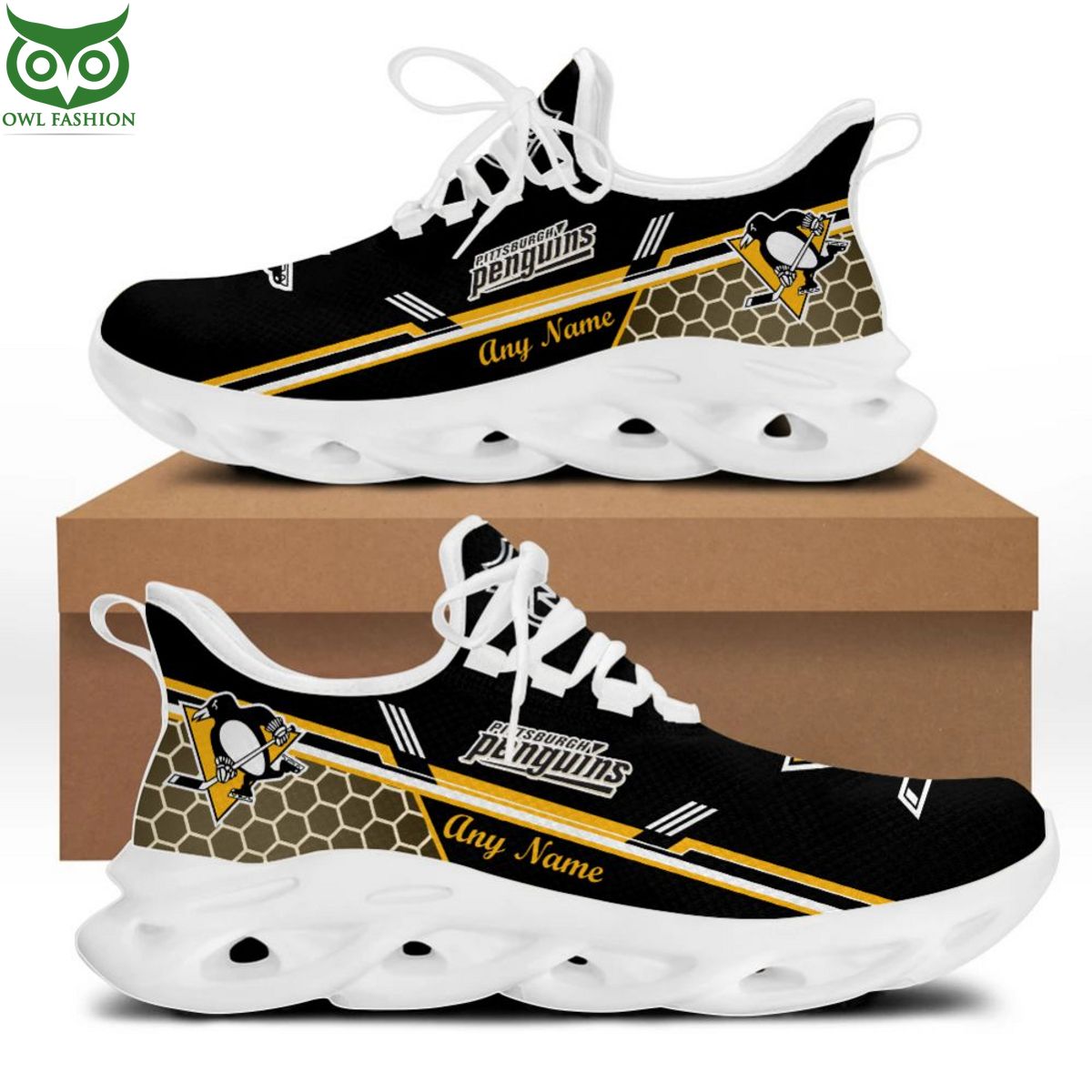 NHL Pittsburgh Penguins Special Max Soul Shoes Design - Adult & Kids T-Shirts, Sweatshirts & Hoodies apparel design preview 1
