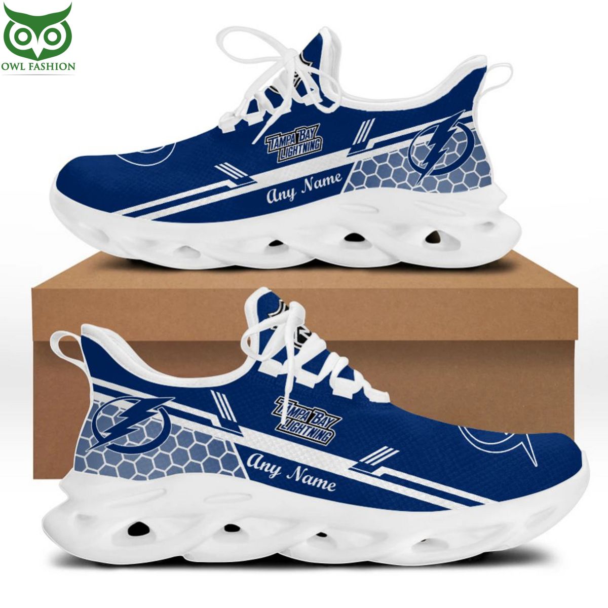NHL Tampa Bay Lightning Special Max Soul Shoes Design - Adult & Kids T-Shirts, Sweatshirts & Hoodies apparel design preview 1