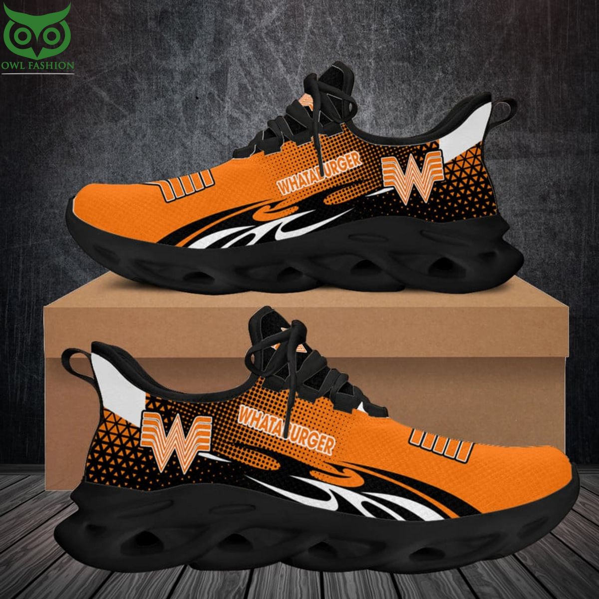 HOT WHATABURGER MAX SOUL SHOES - Adult & Kids T-Shirts, Sweatshirts & Hoodies apparel design preview 1