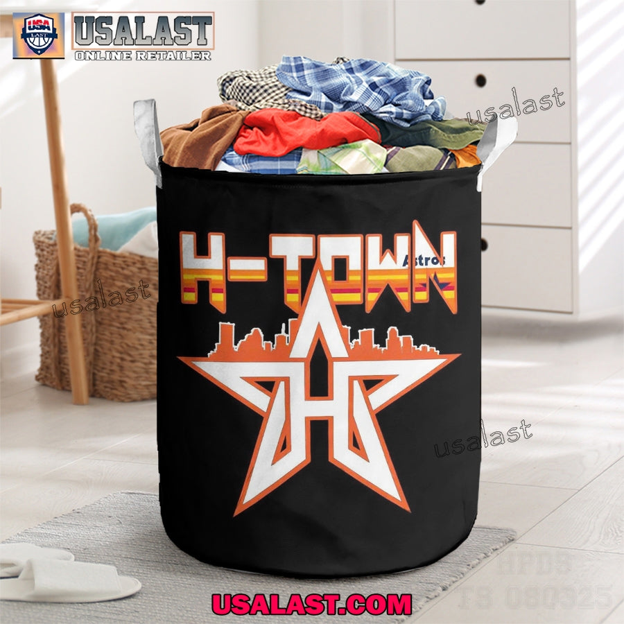 Houston Astros Star 2025 Laundry Basket - Adult & Kids T-Shirts, Sweatshirts & Hoodies apparel design preview 1