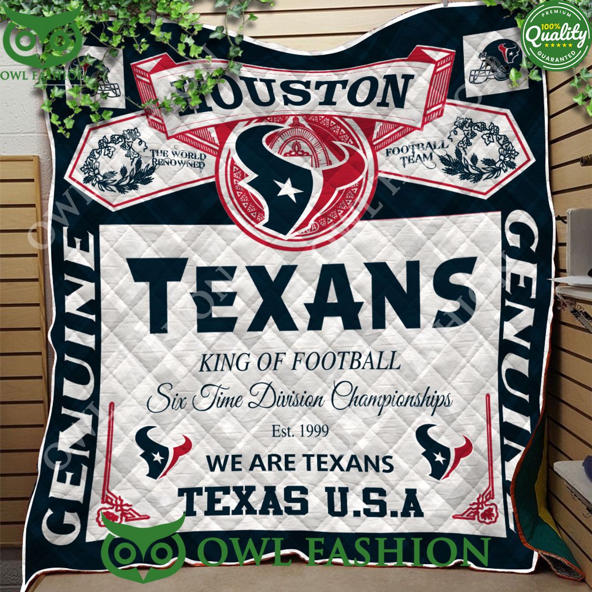 Houston Texans We Are Texas USA Six Time Champions - Adult & Kids T-Shirts, Sweatshirts & Hoodies apparel design preview 1