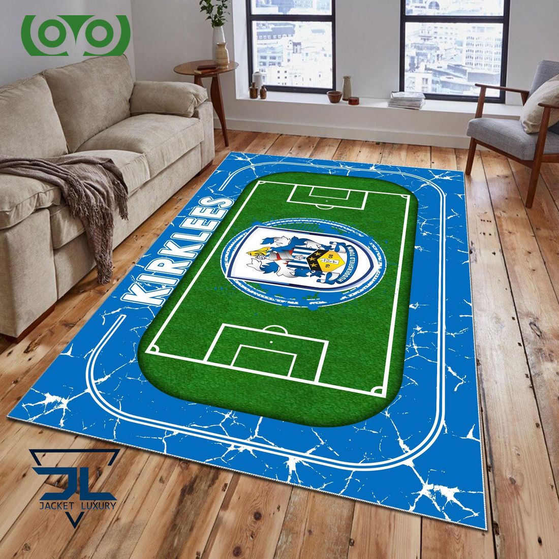 Huddersfield Town A.F.C EFL Championship Carpet Rug - Adult & Kids T-Shirts, Sweatshirts & Hoodies apparel design preview 1